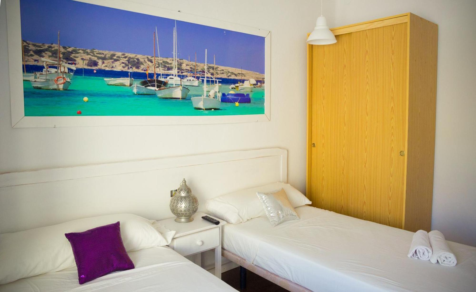 Hotel Hostal Sunset Ibiza Sant Antoni de Portmany Exterior foto