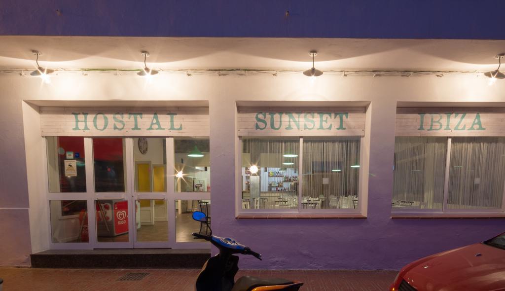 Hotel Hostal Sunset Ibiza Sant Antoni de Portmany Exterior foto