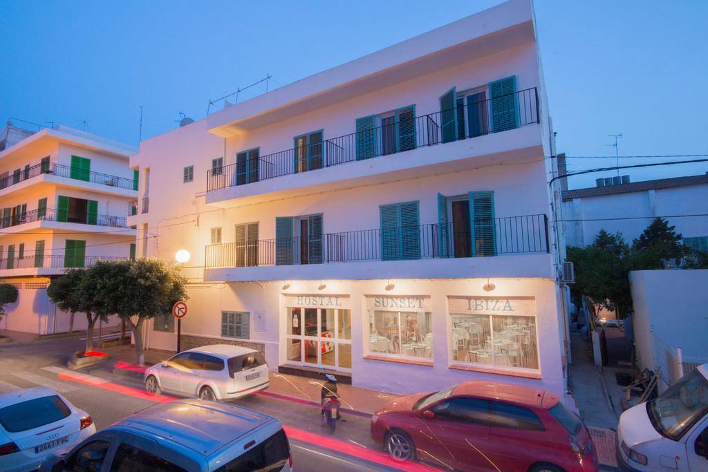 Hotel Hostal Sunset Ibiza Sant Antoni de Portmany Exterior foto